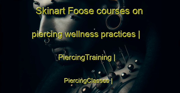 Skinart Foose courses on piercing wellness practices | PiercingTraining | PiercingClasses | SkinartTraining-United States